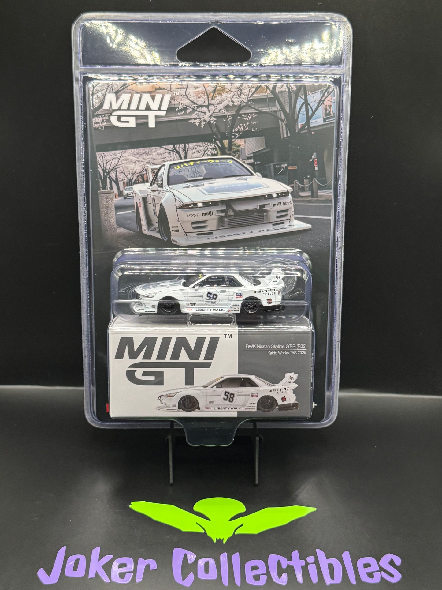 Mini GT #1217 Nissan Skyline GT-R32 LB-Kaido Works TAS 2025