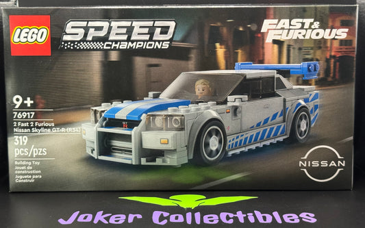Lego Speed Champions Fast & Furious 2 Fast 2 Furious Nissan Skyline GT-R R34 76917