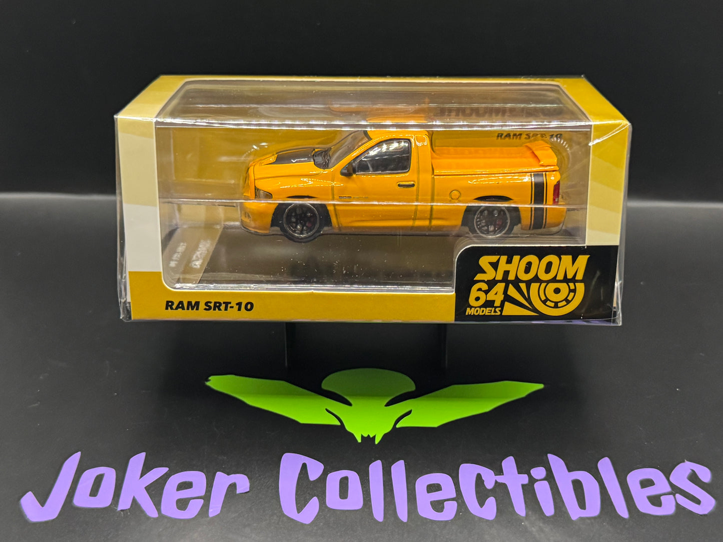 G.C.D. SHOOM64 2003 Dodge Ram SRT-10 Pickup Yellow & Black
