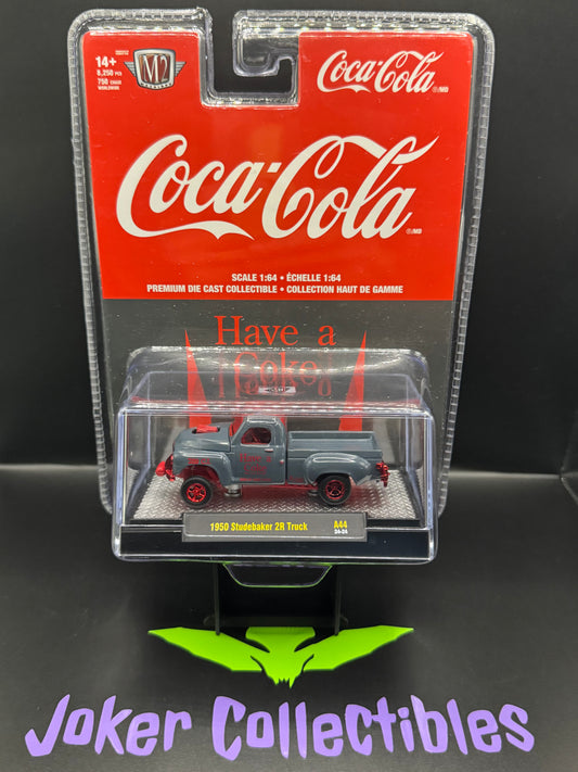 M2 Machines Coca-Cola Chase 1950 Studebaker 2R Truck A44 24-24