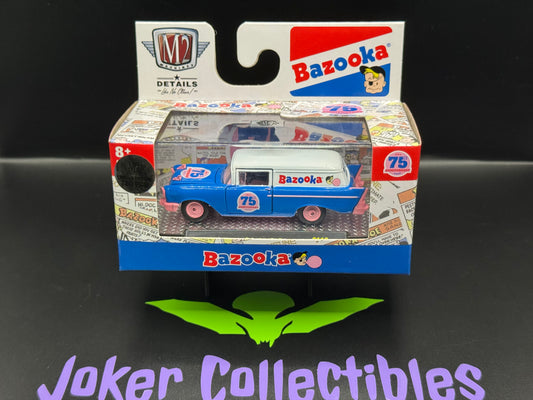 M2 Machines Auto-Thentics Bazooka Chase 1957 Chevrolet Sedan Delivery S112 22-58