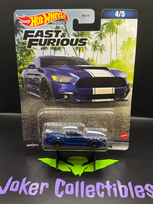 Hot Wheels Premium Fast & Furious F9 The Fast Saga Custom Mustang # 4/5