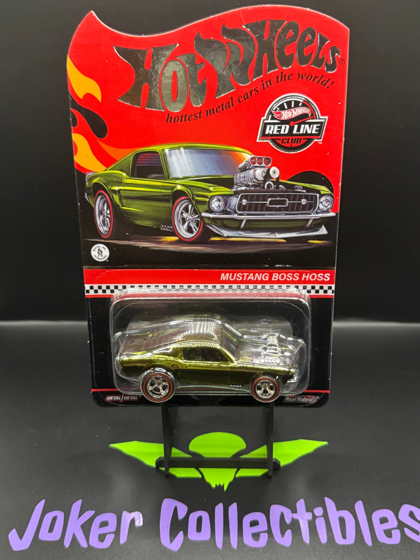 Hot Wheels 2022 RLC Red Line Club Mustang Boss Hoss 12608/30000