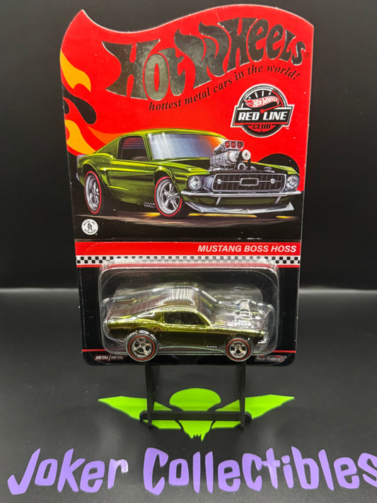 Hot Wheels 2022 RLC Red Line Club Mustang Boss Hoss 12608/30000