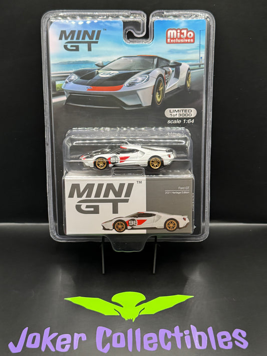 Mini GT #313 Ford GT 2021 Ken Miles Heritage Limited Edition