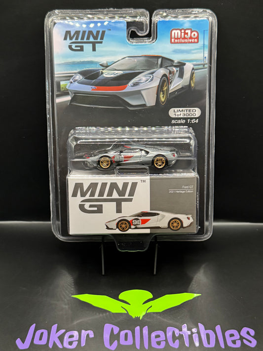 Mini GT #313 Chase Ford GT 2021 Ken Miles Heritage Limited Edition