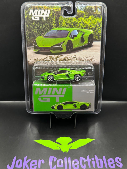 Mini GT #789 Chase Lamborghini Revuelto Verde Selvans Green