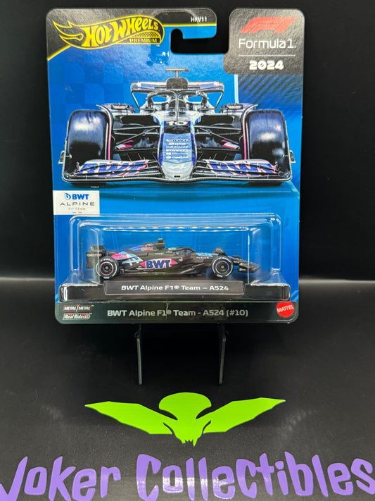 Hot Wheels Formula 1 2024 BWT Alpine F1 Team - A524 (#10) Pierre Gasly