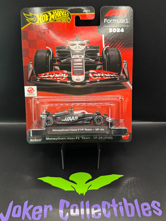 Hot Wheels Formula 1 2024 MoneyGram Haas F1 Team - VF-24 (#20) Kevin Magnussen