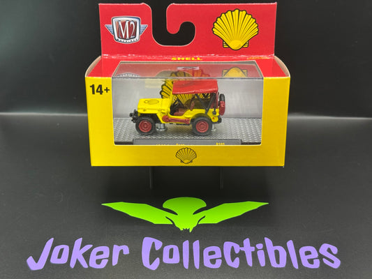 M2 Machines Auto-Thentics Shell 1944 Jeep MB R102 25-71