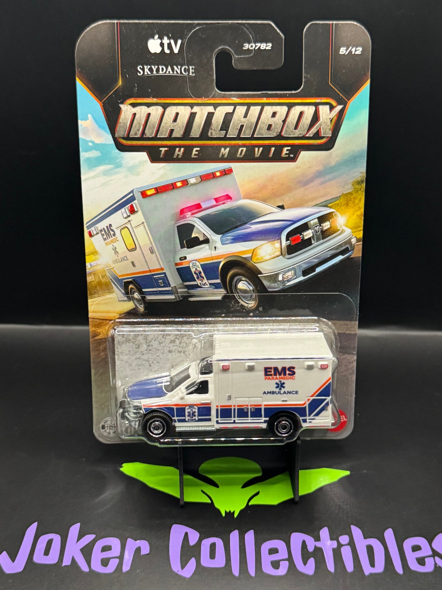 Matchbox the Movie EMS 2019 Ram Ambulance # 5/12