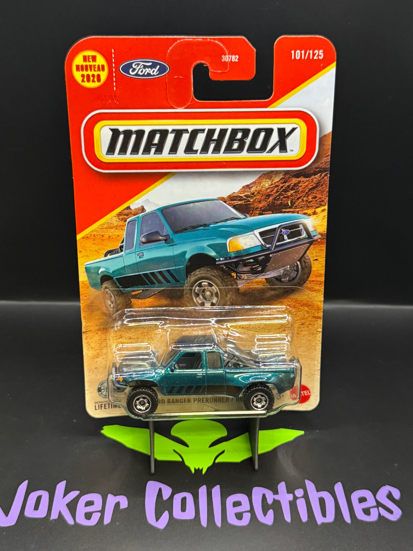 Matchbox 2026 Blue Green 1993 Ford Ranger Prerunner 101/125