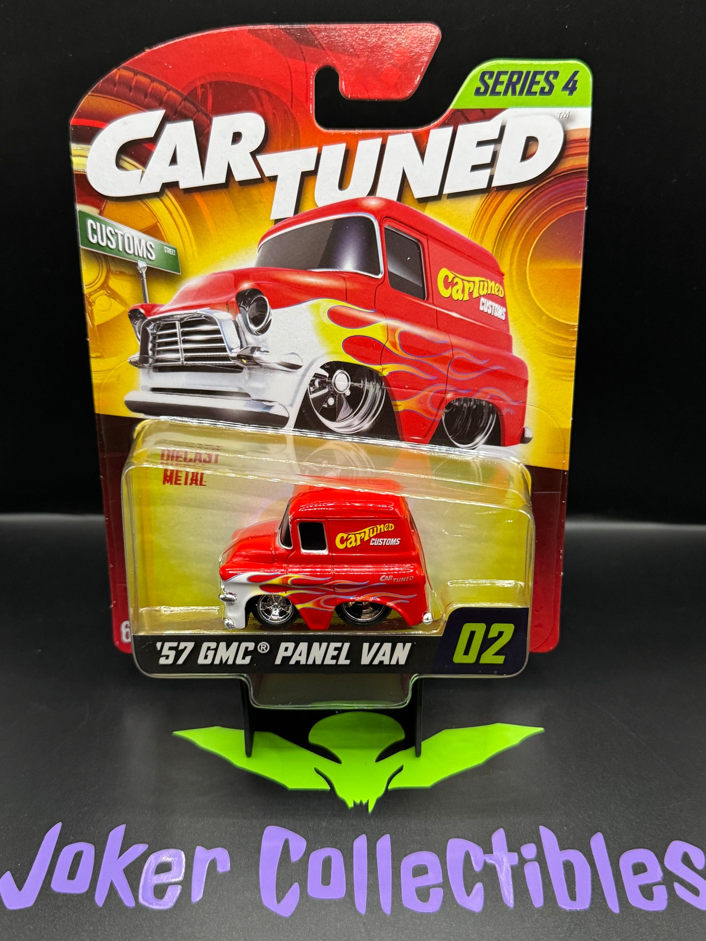 CarTuned Series 4 Mainline '57 Chevy Bel Air Customs # 01