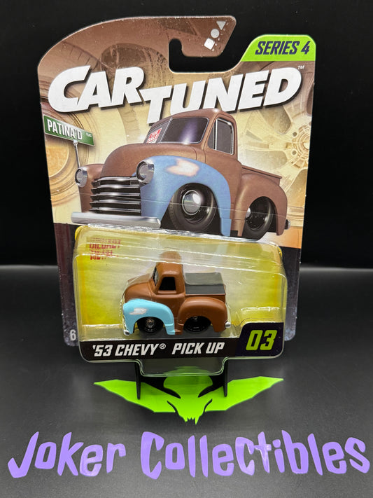 CarTuned Series 4 Mainline '53 Chevy Pickup Patina'd # 03