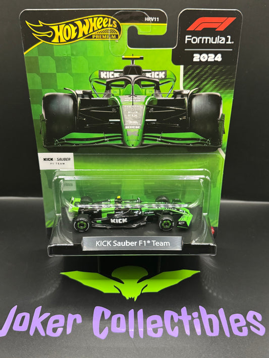 Hot Wheels Formula 1 2024 KICK Sauber F1 Team (#24) Zhou Guanyu