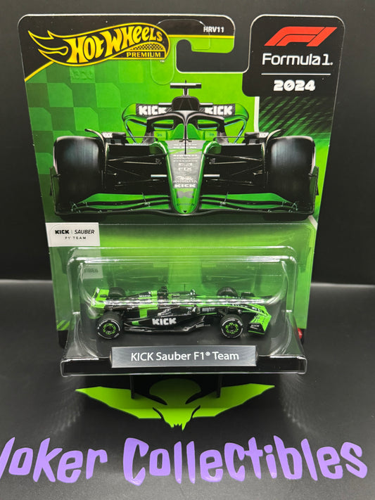 Hot Wheels Formula 1 2024 KICK Sauber F1 Team (#77) Valtteri Bottas