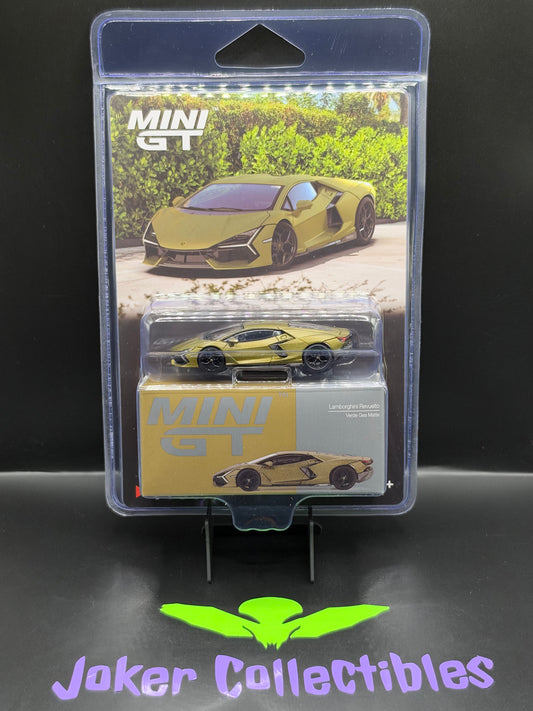 Mini GT #1136 Lamborghini Revuelto Verde Gea Matte Green