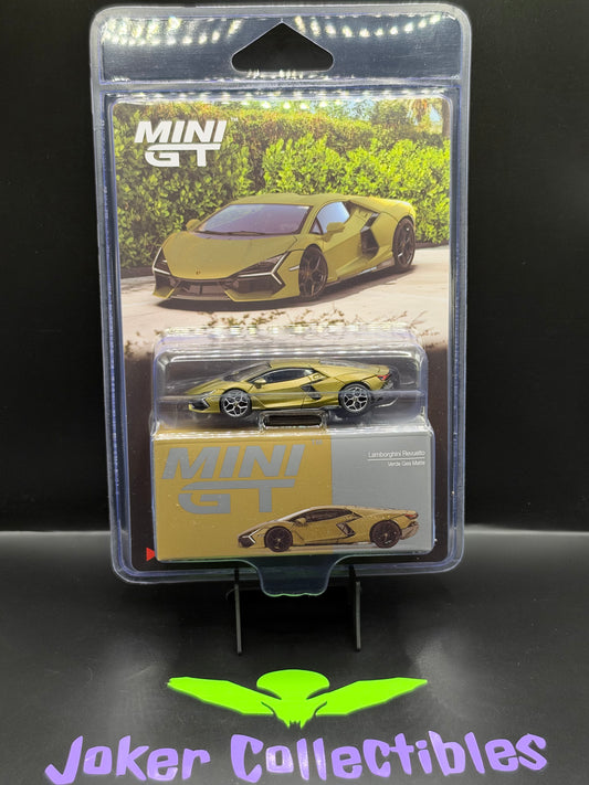 Mini GT Chase #1136 Lamborghini Revuelto Verde Gea Matte Green