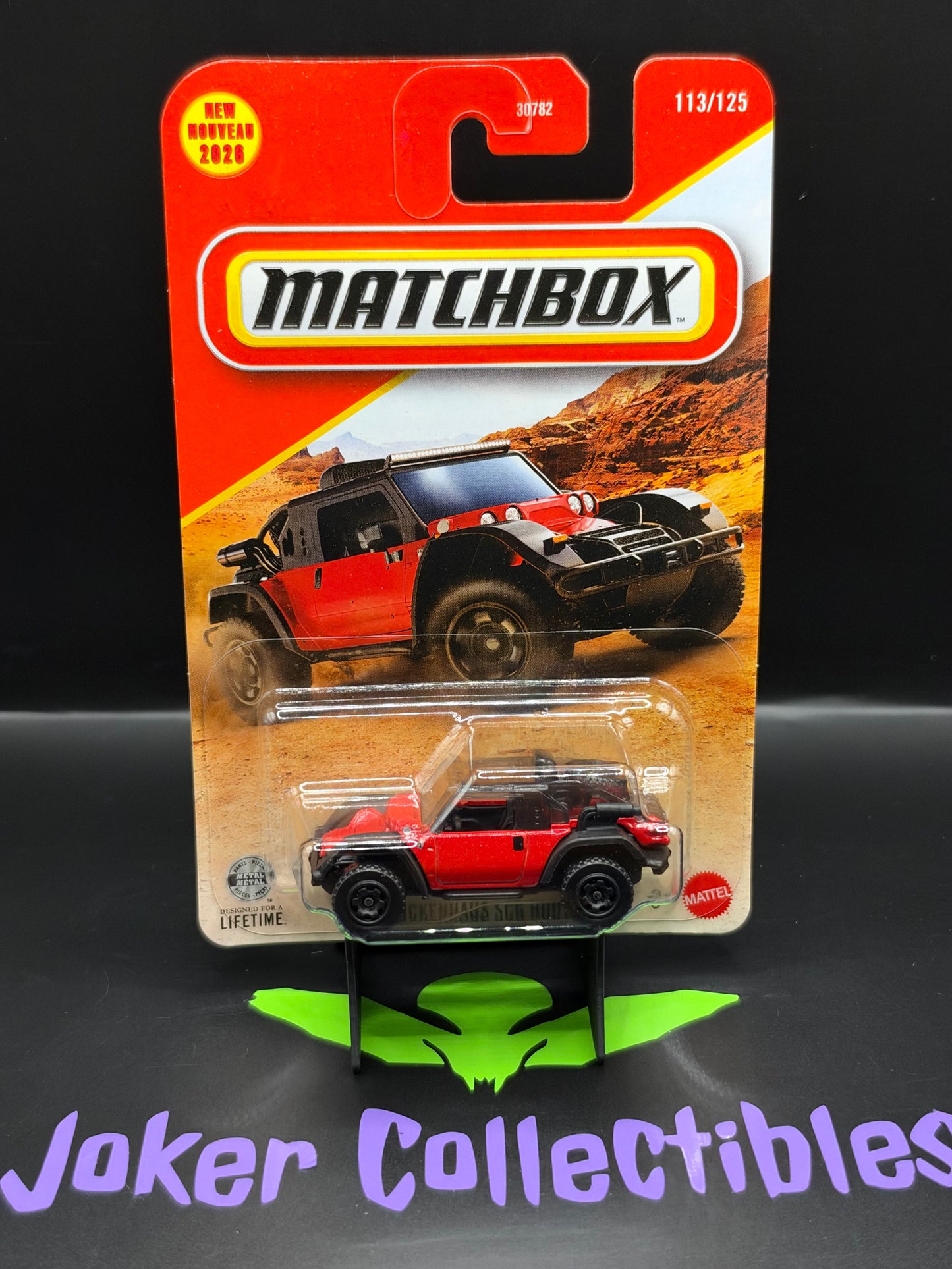 Matchbox 2026 Red Glickenhaus SCG Boot # 113/125