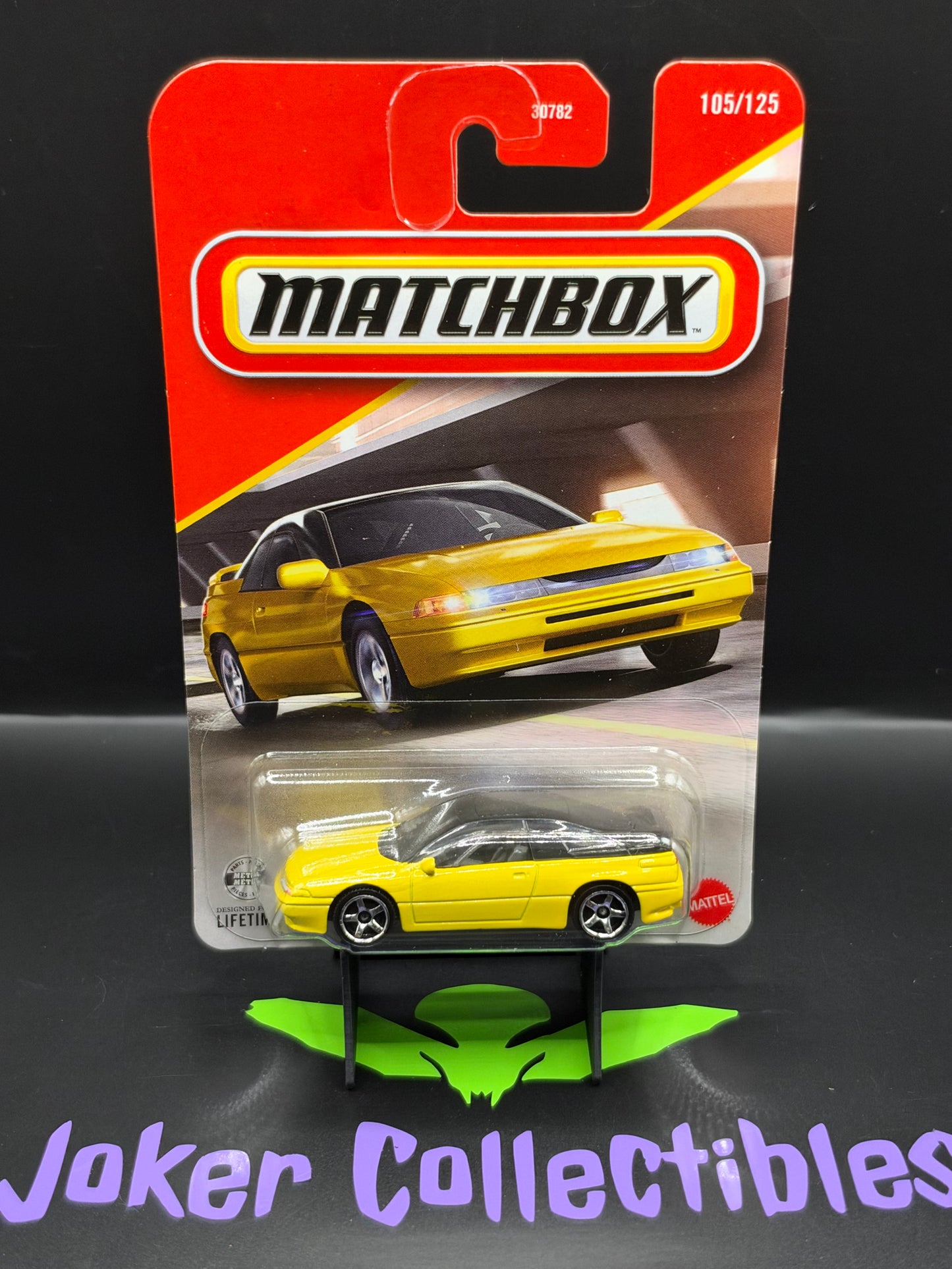 Matchbox 2026 Yellow Subaru SVX # 105/125