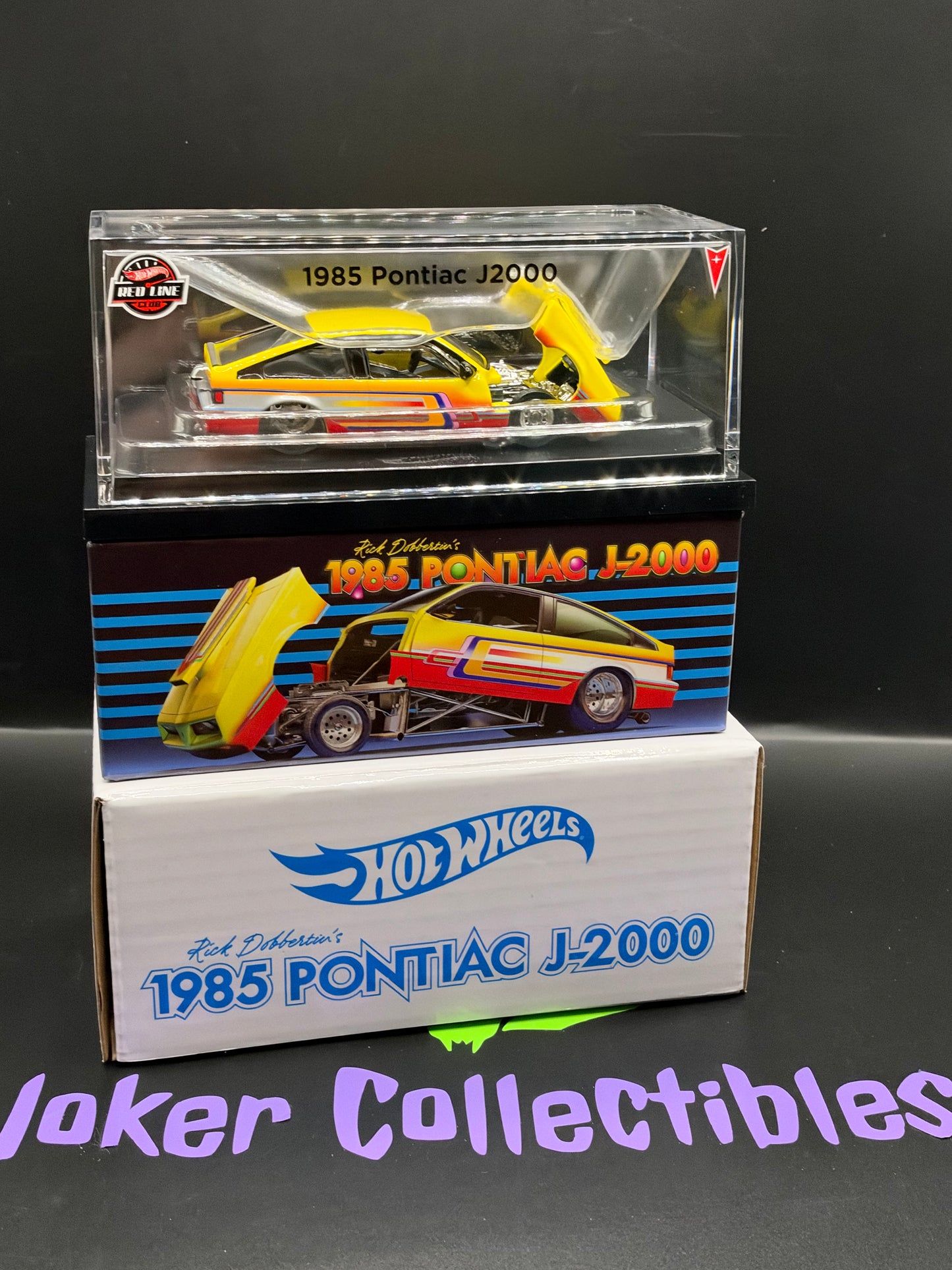 Hot Wheels 2026 RLC Exclusive Red Line Club Rick Dobbertin's 1985 Pontiac J2000 Dragster