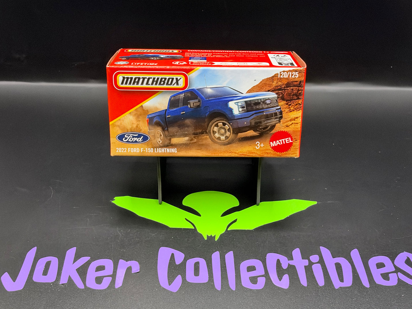 Matchbox Power Grabs 2026 Blue 2022 Ford F-150 Lightning # 120/125