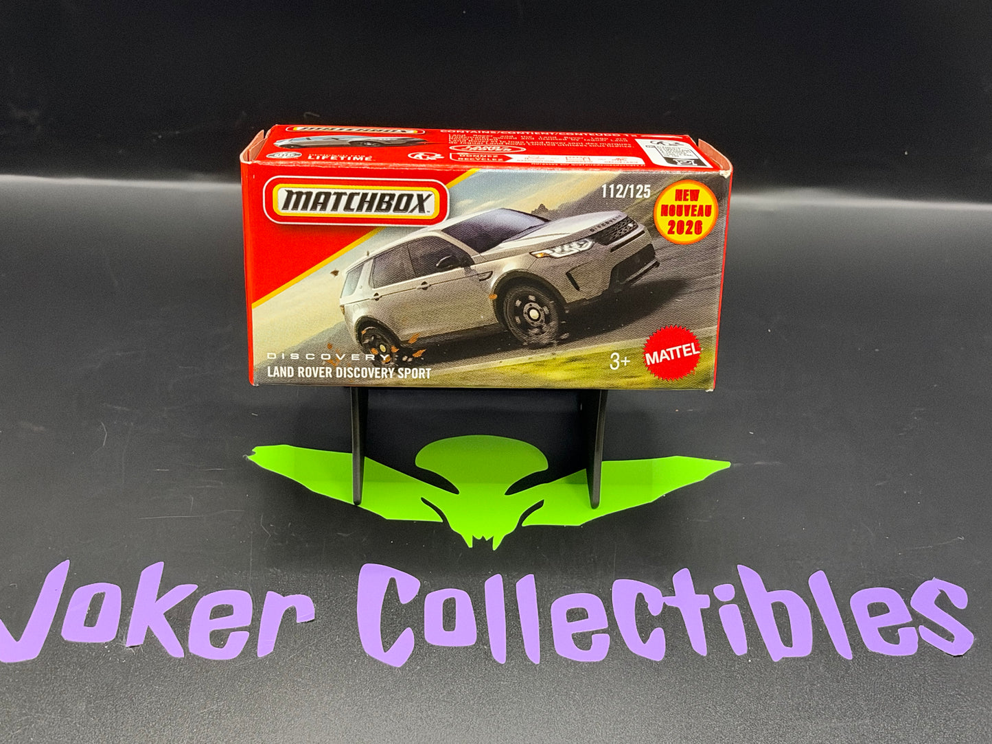 Matchbox Power Grabs 2026 Silver Land Rover Discovery Sport # 112/125