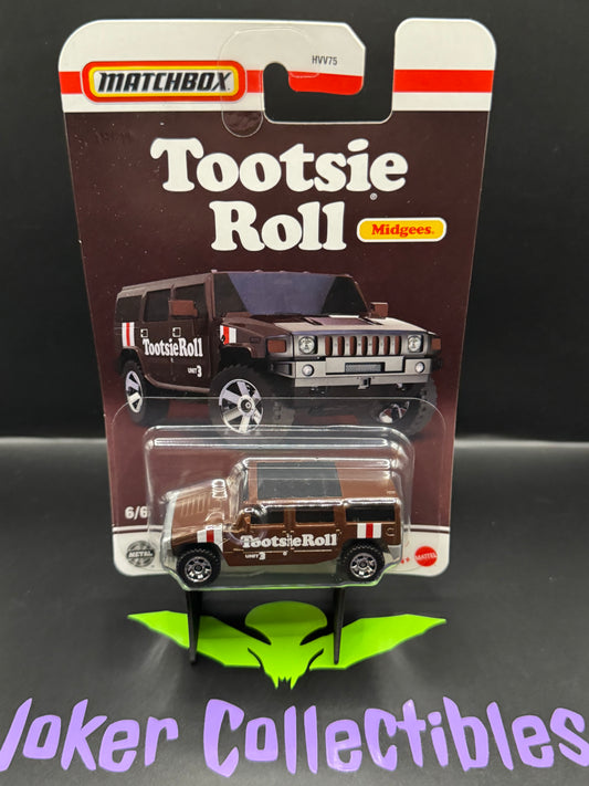 Matchbox 2025 Candy Tootsie Roll Midgees Hummer H2 SUV Concept # 6/6