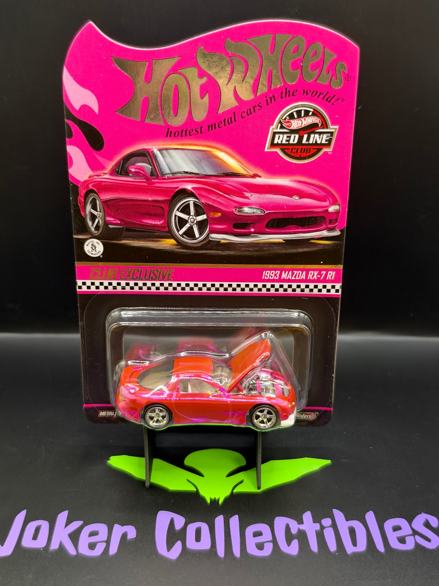 Hot Wheels 2026 RLC Exclusive Red Line Club 1993 Mazda RX-7 R1 Pink