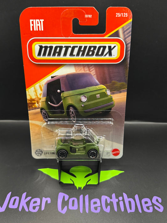 Matchbox 2025 Green 2024 Fiat Topolino # 25/125