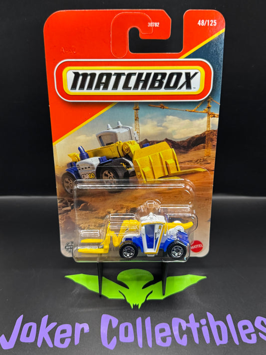 Matchbox 2025 Yellow White Blue MBX Load Lifter # 48/125