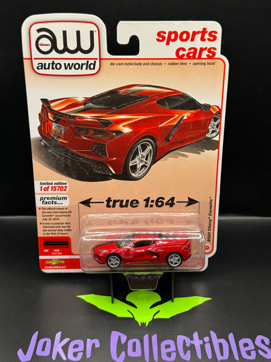 Auto World Sports Cars 2020 Chevy Corvette Torch Red #6