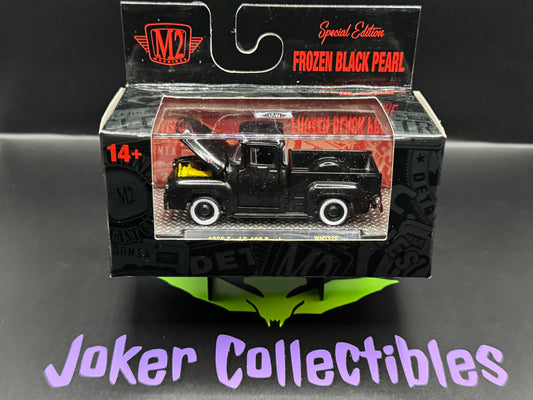 M2 Machines Frozen Black Pearl 1956 Ford F-100 Truck WMTS20 24-85