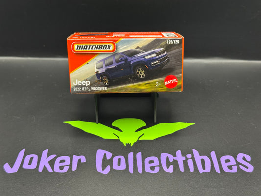Matchbox Power Grabs 2025 Blue 2022 Jeep Wagoneer # 125/125