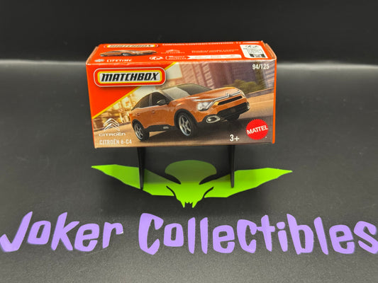 Matchbox Power Grabs 2025 Orange Citroen e-C4 # 94/125