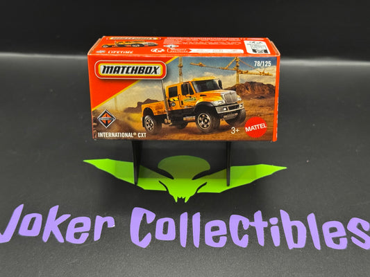 Matchbox Power Grabs 2025 Orange Construction International CXT # 78/125