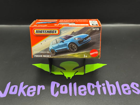 Matchbox Power Grabs 2025 Blue Porsche Macan S # 64/125