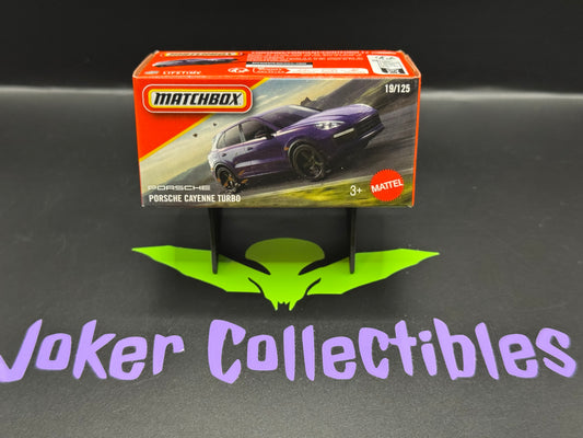 Matchbox Power Grabs 2025 Purple Porsche Cayenne Turbo # 19/125