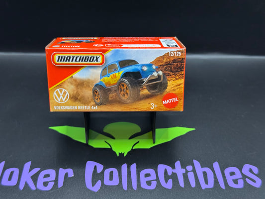 Matchbox Power Grabs 2025 Blue Baja Volkswagen Beetle 4x4 # 12/125