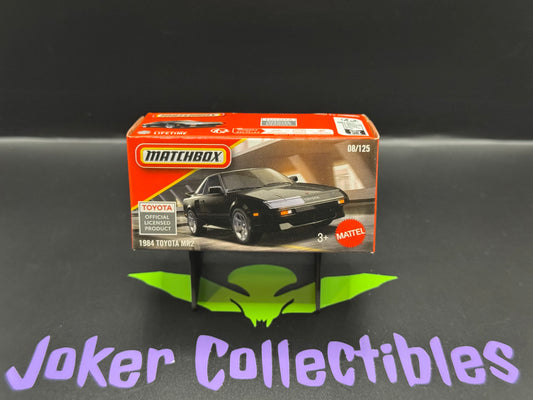 Matchbox Power Grabs 2025 Black 1984 Toyota MR2 # 08/125
