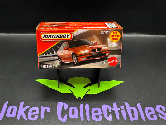 Matchbox Power Grabs 2025 Red 1995 BMW 318ti # 05/125