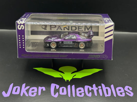 INNO64 Pandem Aero Widebody Mazda RX-7 RX7 FC3S Rocket Bunny Purple