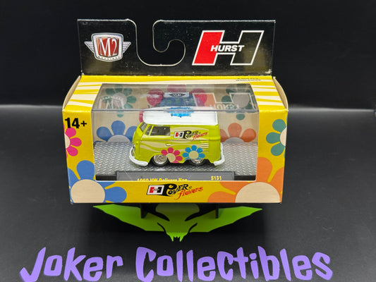 M2 Machines Auto-Thentics Hurst Power Flowers 1960 VW Delivery Van S131 24-77