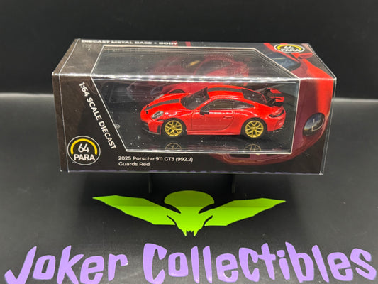 Paragon Models PARA64 1:64 2025 Porsche 911 GT3 (992.2) Guards Red LHD