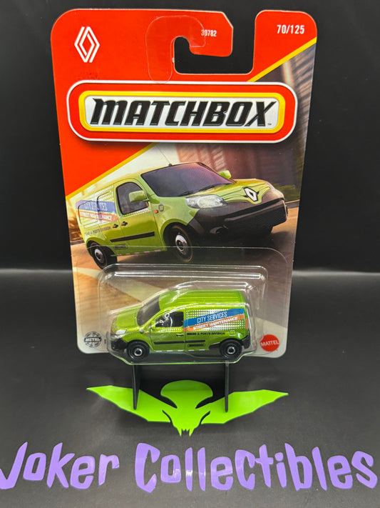Matchbox 2025 Green City Services Renault Kangoo Express # 70/125