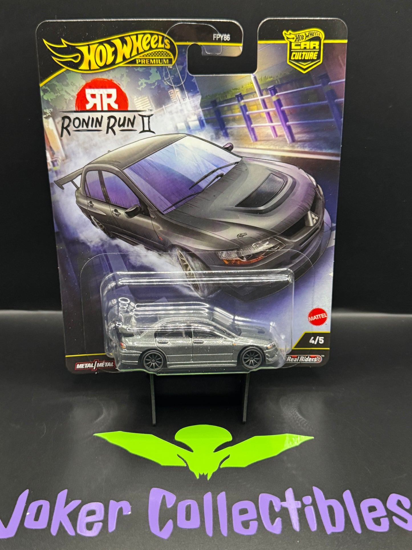 Hot Wheels Premium Car Culture Ronin Run II Lancer Evolution IX # 4/5