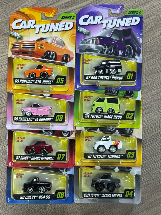 CarTuned 1:64 Series 6 Mainline Set of 8 Factory Sealed Case