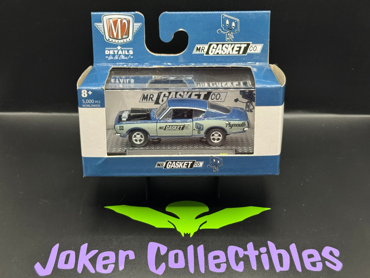 M2 Machines Mr. Gasket 1969 Plymouth Barracuda HEMI Super Stock S95 21-04