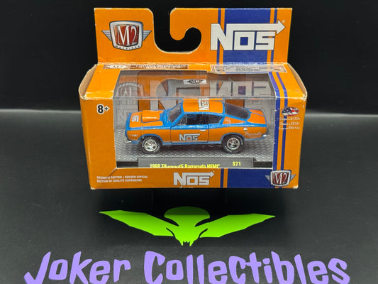 M2 Machines Auto-Thentics NOS 1968 Plymouth Barracuda HEMI S71 19-37