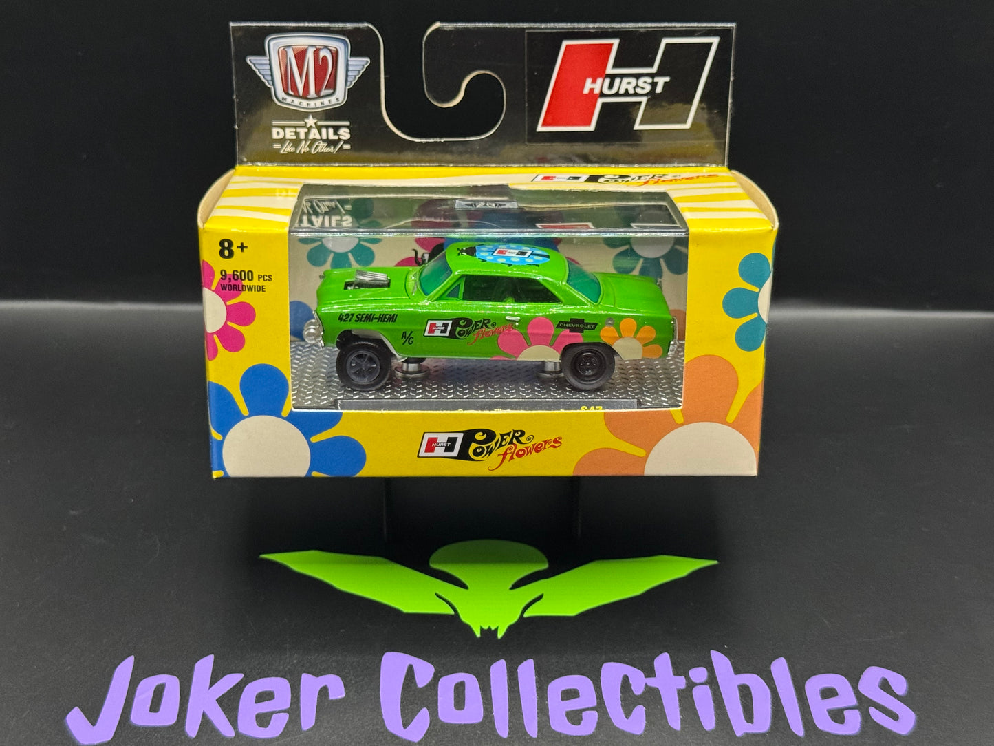 M2 Machines Hurst Power Flowers 1967 Chevrolet Nova Gasser S47 22-20